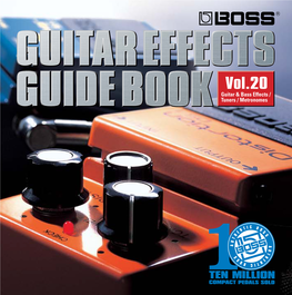 Guitar Effects Guidebook Vol. 20