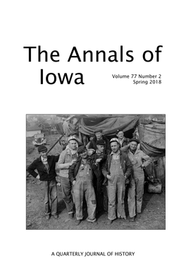 THE ANNALS of IOWA 77 (Spring 2018)