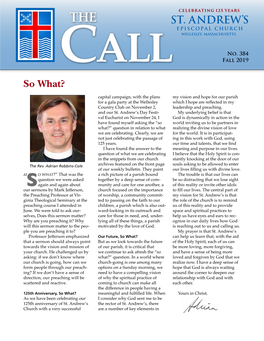 The CALL Newsletter, Fall 2019