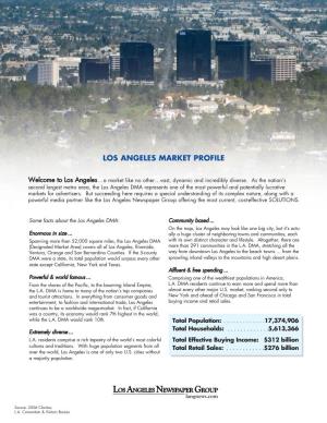 Los Angeles Market Profile