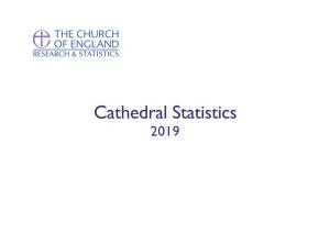 Cathedral Statistics 2019