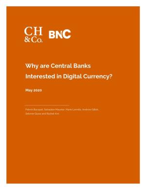 Why Are Central Banks Interested in Digital Currency?