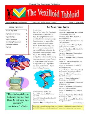 The Vexilloid Tabloid #27, July 2010