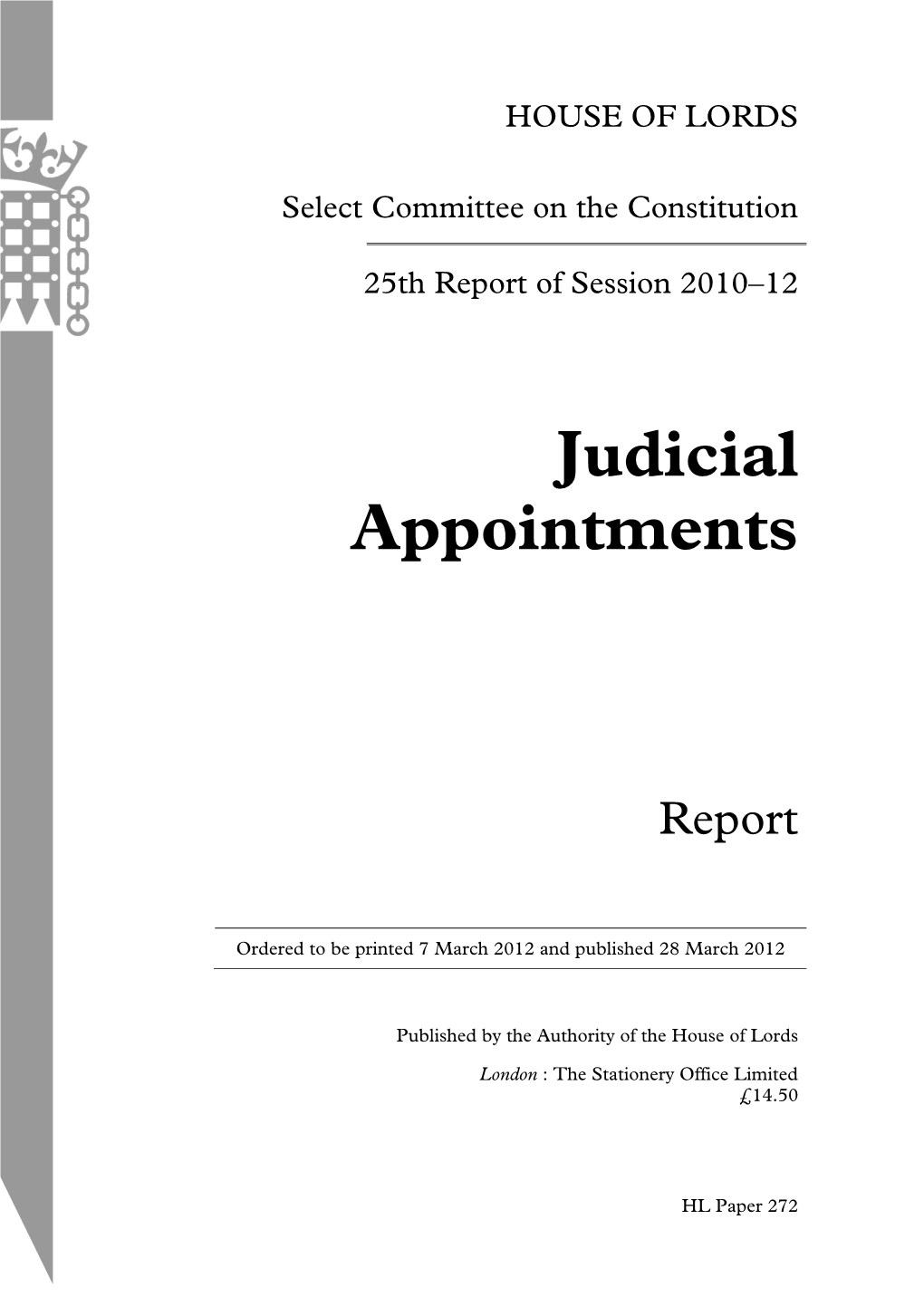 Judicial Appointments
