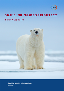 The State of the Polar Bear Report 2020