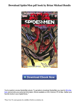 Download Spidermen Pdf Ebook by Brian Michael Bendis