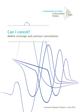 Can I Cancel? Mobile Coverage and Contract Cancellation