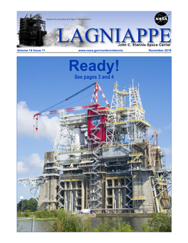 Ready! See Pages 3 and 4 Page 2 LAGNIAPPE November 2018