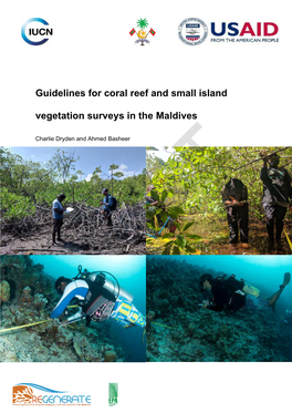 Guidelines for Coral Reef and Small Island Vegetation Surveys in the Maldives