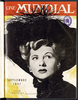 Cine Mundial. Septiembre 1947