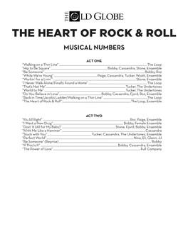 The Heart of Rock & Roll