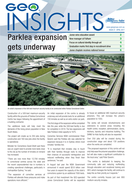 Parklea Expansion Gets Underway
