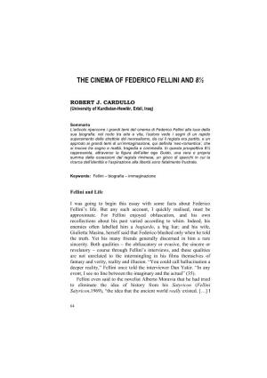 The Cinema of Federico Fellini and 8½