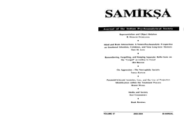 Samiksha Vol 57 BI-ANNUAL, 2003-2004