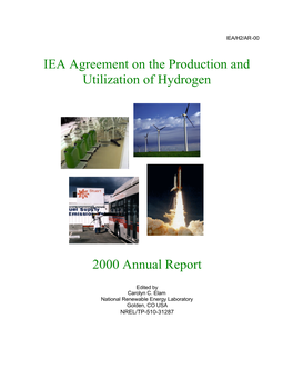 IEA Agreement on the Production and Utilization of Hydrogen 2000 Annual Report
