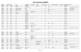Zine Collections Finding Aid (PDF)