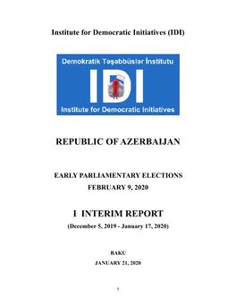 Early Parliamentary Elections(Ahad Version)