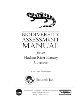 BIODIVERSITY ASSESSMENT MANUAL for the Hudson River Estuary Corridor