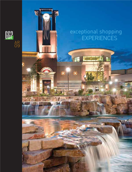 Exceptional Shopping EXPERIENCES