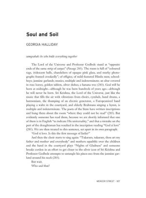 Soul and Soil