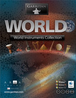 Garritan World Instruments Including the ARIA™ Player