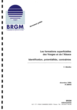 Rapport BRGM/RR-38640-FR