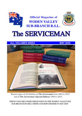 Editions Index to the Serviceman