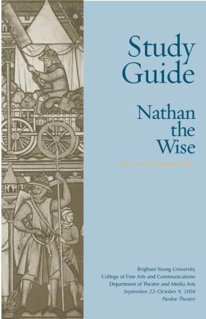 Download the Study Guide for Nathan the Wise