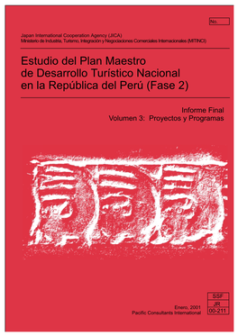 Estudio Del Plan Maestro De Desarrollo Turístico Nacional En La República Del Perú (Fase 2)