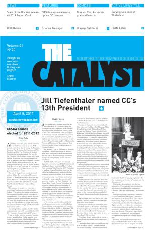 Jill Tiefenthaler Named CC's 13Th President