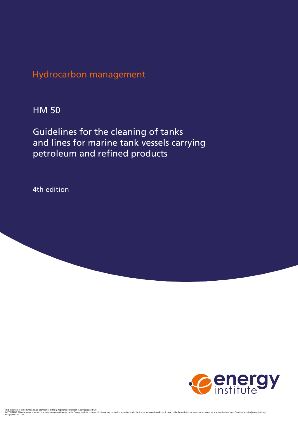 Hydrocarbon Management