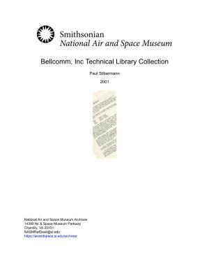 Bellcomm, Inc Technical Library Collection