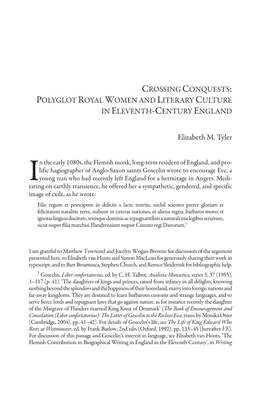 Polyglot Royal Women and Literary Culture in Eleventh-Century England