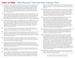 Class of 1969 – 50Th Reunion Then and Now Campus Tour 1