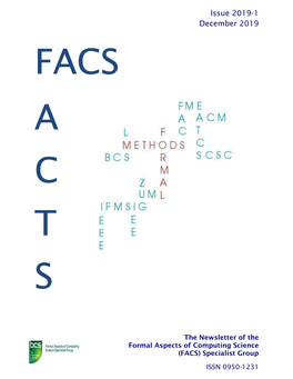 Issue 2019-1 December 2019 FACS a C T S