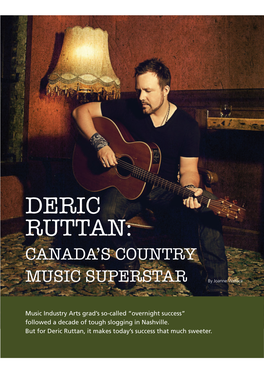 Deric Ruttan Canada's Country Music Superstar