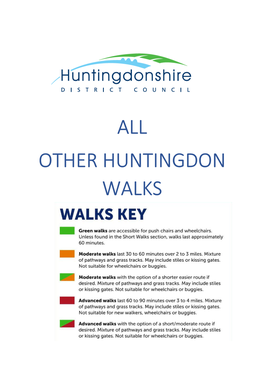 All Other Huntingdon Walks