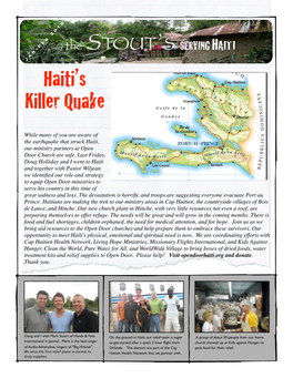 Jan-Feb 2010 S ’ Haiti’S Killer Quake