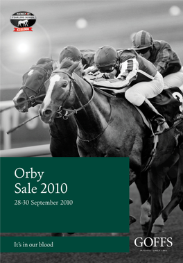 Orby Yearling Sale 2010.Pdf