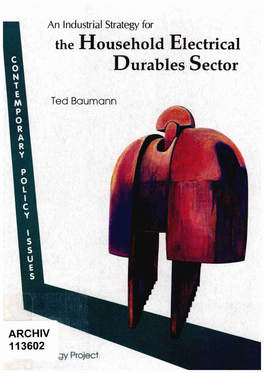 The Household Electrical Durables Sector