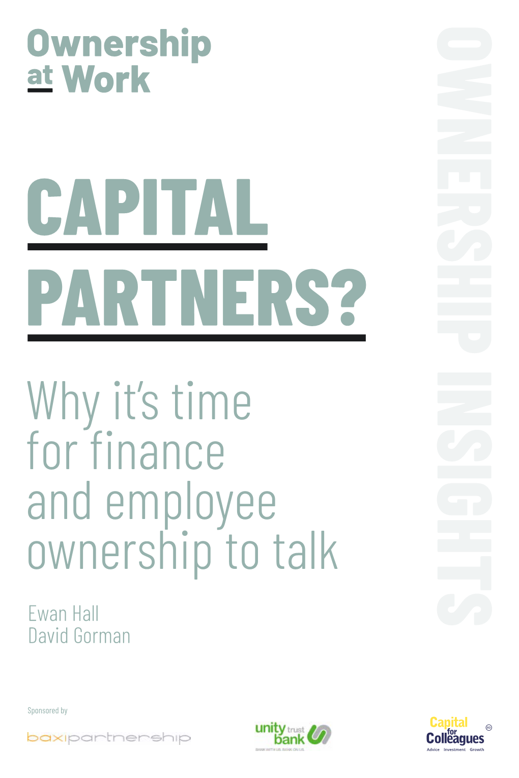 Why It's Time for Finance and Employee Ownership to Talk
