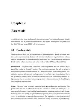 Chapter 2 Essentials