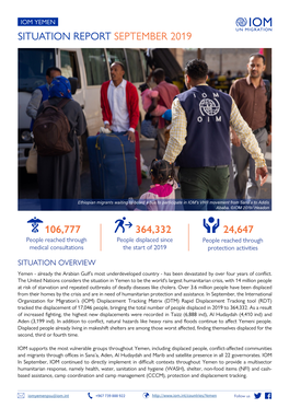 Situation Report September 2019