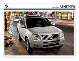 2009 Mercury Mariner Brochure