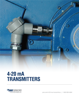 4-20 Ma TRANSMITTERS