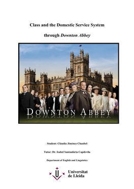 Domestic Service Through Downton Abbey
