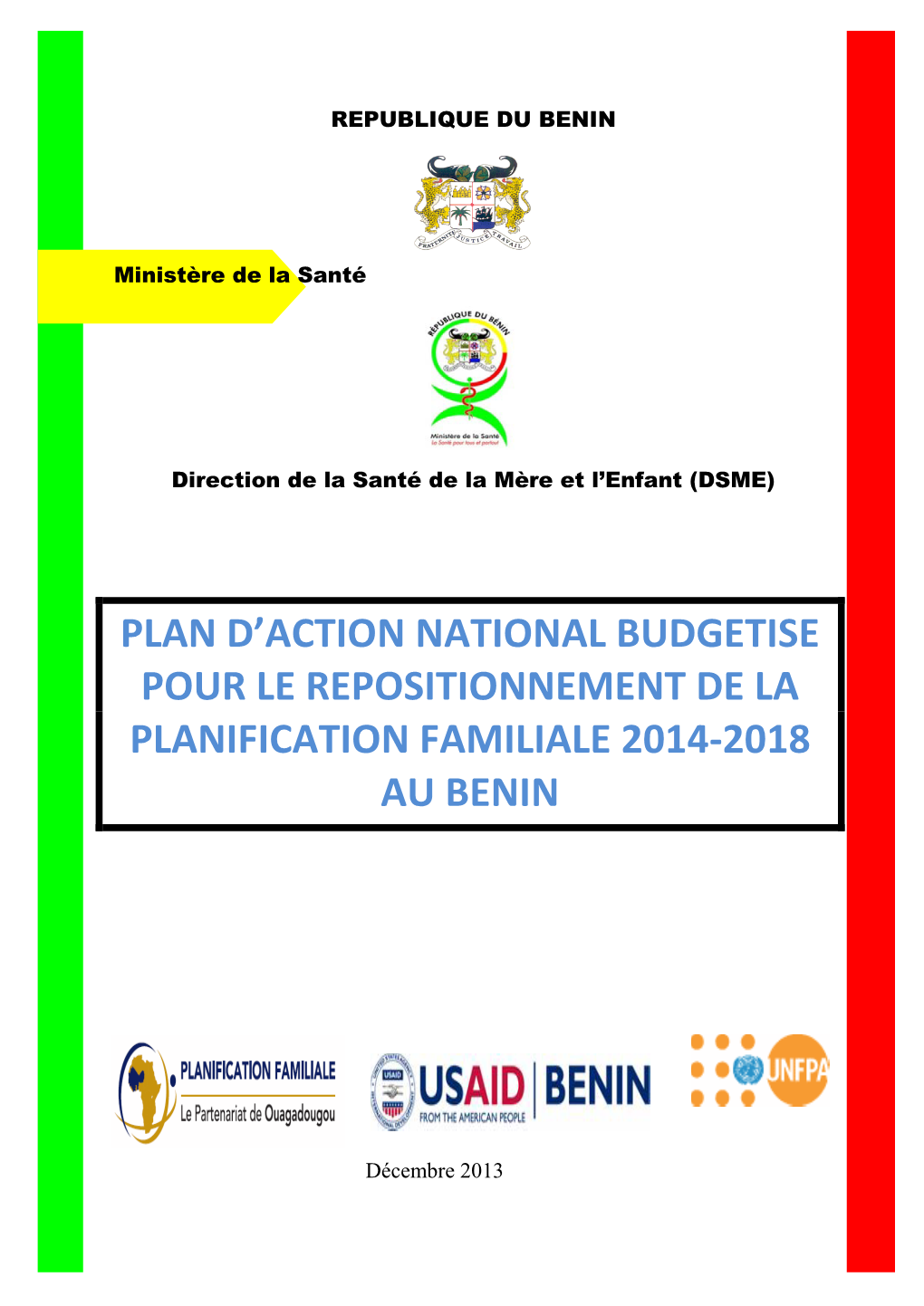Plan D'action National Budgetise Pour Le