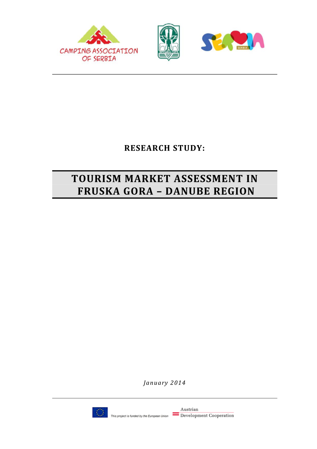 Research Study: Tourism Market Assessment in Fruska Gora