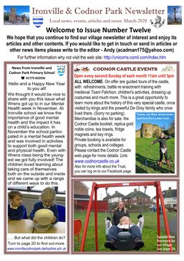 Ironville & Codnor Park Newsletter