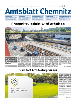 Amtsblatt Chemnitz, No 23, 08.06.2018